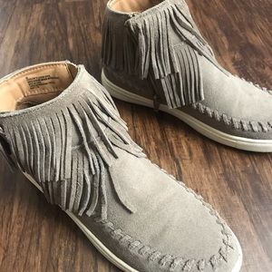 Fringe Sneaker Bootie